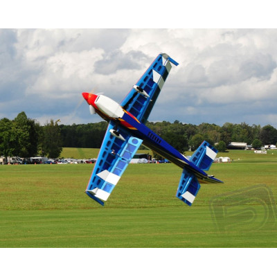 69" Turbo Raven EXP - modrá/červená/bílá 1,75m