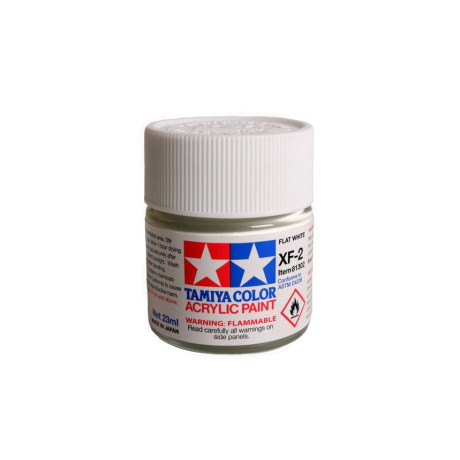 81302 XF-2 Flat White Tamiya Color Acrylic Paint 23ml