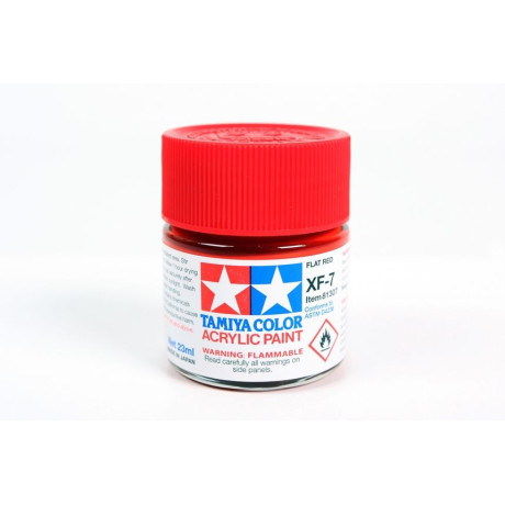 81307 XF-7 Flat Red Tamiya Color Acrylic Paint 23ml
