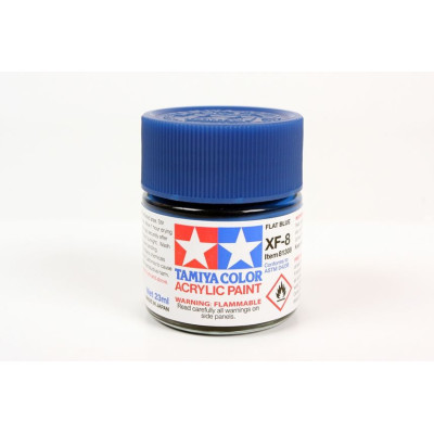 81308 XF-8 Flat Blue Tamiya Color Acrylic Paint 23ml