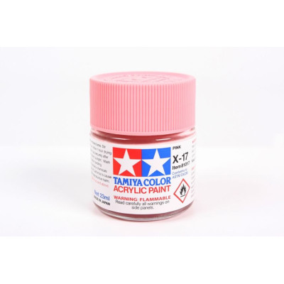 81017 X-17 Pink gloss Tamiya Color Acrylic Paint 23ml