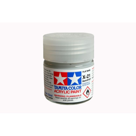81021 X-21 Flat Base Tamiya Color Acrylic Paint 23ml