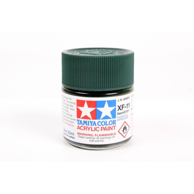 81311 XF-11 Flat Japanese Navy Green Tamiya Color Acrylic Paint 23ml