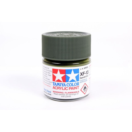81313 XF-13 Flat Japanese Army Green Tamiya Color Acrylic Paint 23ml