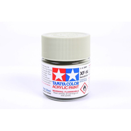 81314 XF-14 Flat Japanese Army Grey Tamiya Color Acrylic Paint 23ml