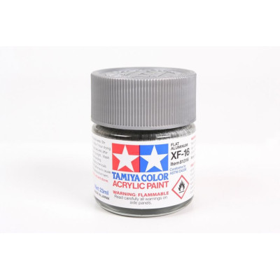 81316 XF-16 Flat Aluminium Tamiya Color Acrylic Paint 23ml
