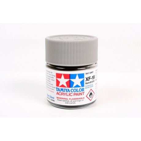 81319 XF-19 Flat Sky Grey Tamiya Color Acrylic Paint 23ml