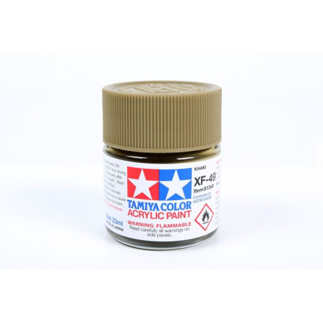 81349 XF-49 Flat Khaki Tamiya Color Acrylic Paint 23ml