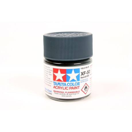 81350 XF-50 Flat Field Blue Tamiya Color Acrylic Paint 23ml
