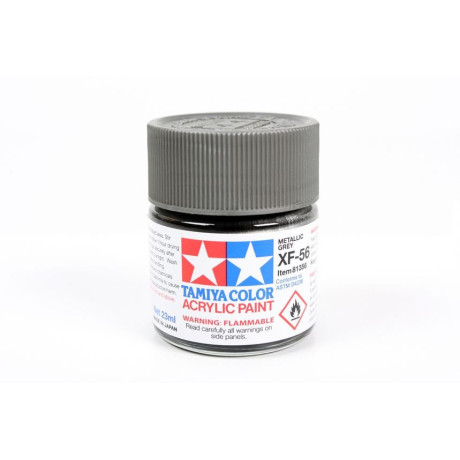 81356 XF-56 Flat Metallic Grey Tamiya Color Acrylic Paint 23ml