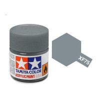 81775 XF-75 Flat IJN Flat Gray Kure Tamiya Color Acrylic Paint 10ml
Odtieň XF-75 IJN Kure sivá matná