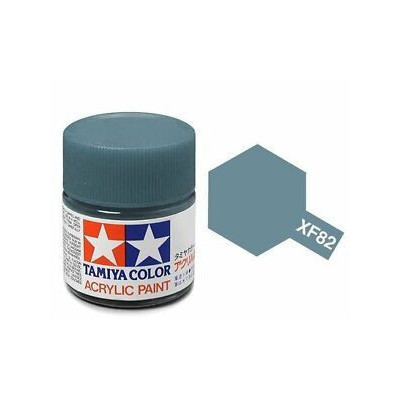 81782 XF-82 Flat RAF Ocean Gray 2 Tamiya Color Acrylic Paint 10ml