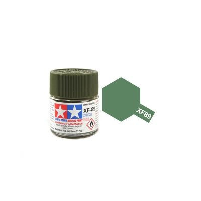 81789  XF-89 Dark green 2  Tamiya Color Acrylic Paint 10ml