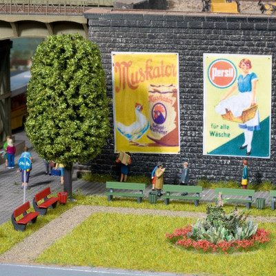 Lavičky 6ks a smetné koše 3ks  NO14848