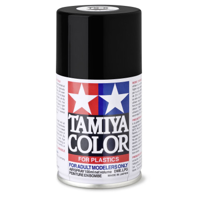 85006 TS 6 Flat Black Tamiya Color 100ml (Acrylic Spray Paint)