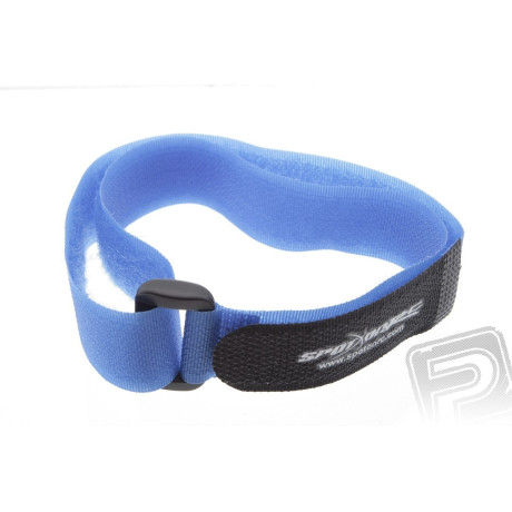 Utahovací suchý zip 51x1.5cm (modrý)