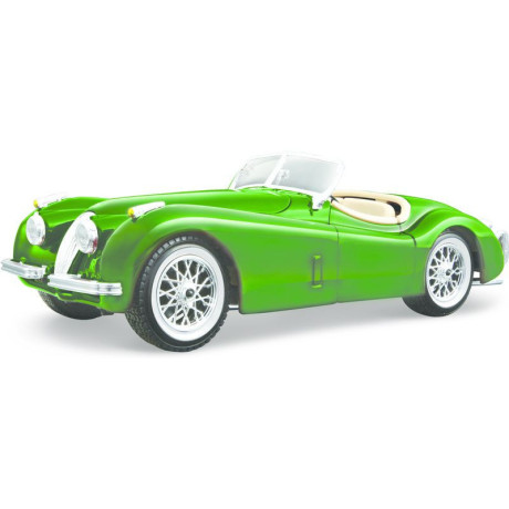 Bburago Jaguar XK 120 Roadster 1951 1:24 zelená