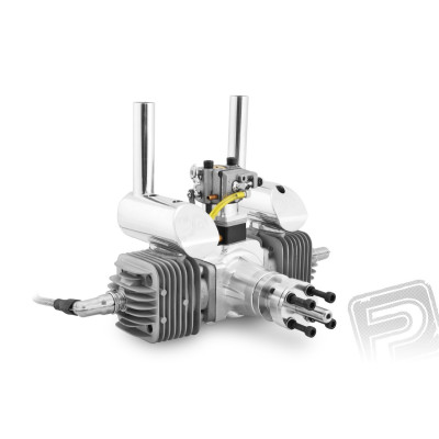 Motor DLA 64ccm (dvouválec) včetně tlumiče a příslušenství