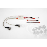 Elektronikus gyújtás DLA kéthengeres motorokhoz (kivéve DLA 116 soros kéthengeres motor) Működési feszültség 7,2V - 8,4V (2 cellás LiPo-hoz optimalizálva)