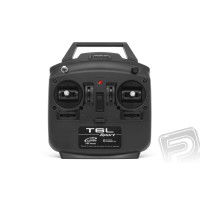 Hatcsatornás RC készlet Futaba T-FHSS Air-2.4GHz (telemetria nélkül) szabadidős modellrepülőgépekhez, autókhoz és hajókhoz. Keresztirányítók, 1 billenőkapcsoló, 1 forgókapcsoló az 5. és 6. csatornához, kitérésérzékelő kapcsolók, kapcsolható keverékek autogyrókhoz, pillangó farokfelületekhez és flaperonokhoz. Az 1. üzemmódban, R3106GF hatcsatornás vevővel.