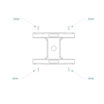 Robomaster S1 - výztuha přední části