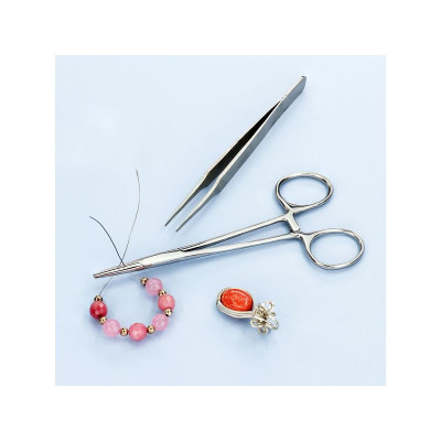 Modelcraft peán přímý s vroubkovanými čelistmi