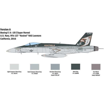 Model Kit letadlo 2791 - F/A-18 E SUPER HORNET (1:48)