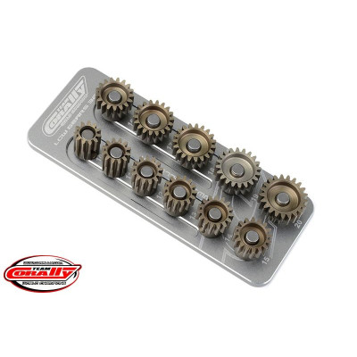 Hliníkový držák pastorků 32DP/5,0mm hřídel (pro jedenáct pastorků)