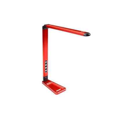 LED stolní - nastavitelná svíť. - sensor pohybu - pracovní vanička - barva červená