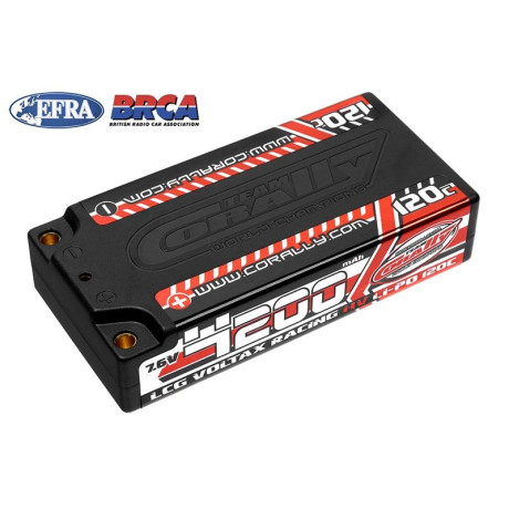 VOLTAX HiVOLT 120C LiPo LCG Shorty Hardcase-4200mAh-7.6V-G4 (31,9Wh)