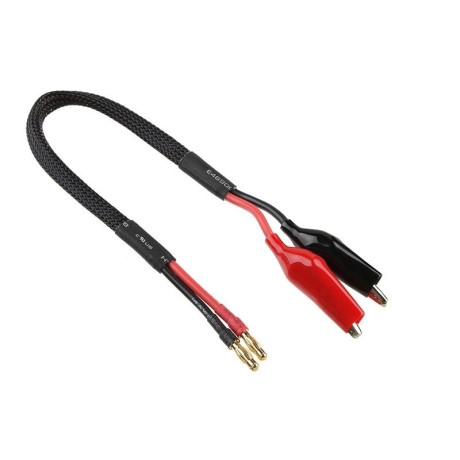 Nabíjecí kabel - G4 na krokosvorky - 14 AWG/ULTRA V+ Silikon Kabel - 30cm