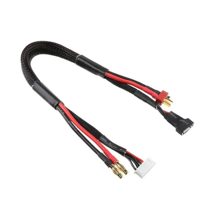 Nabíjecí kabel - G4/6S XH na T-DYN/4S XH - 14 AWG/ULTRA V+ Silikon Kabel - 30cm