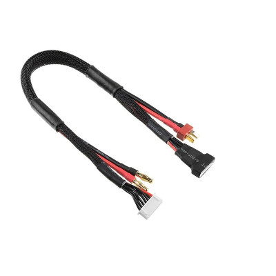 Nabíjecí kabel - G4/6S XH na T-DYN/6S XH - 14 AWG/ULTRA V+ Silikon Kabel - 30cm