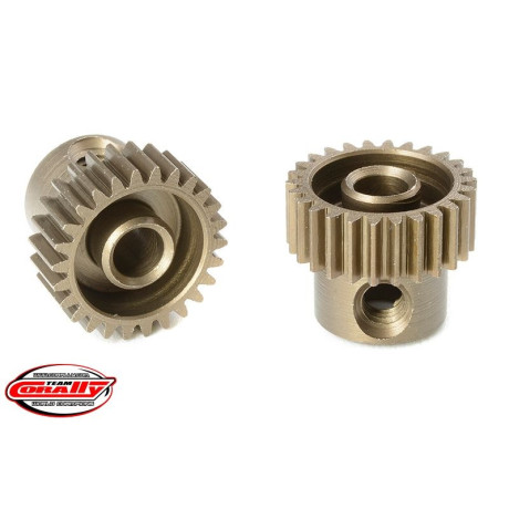 Ocelový tvrzený pastorek 26 zubů (modul 64DP)