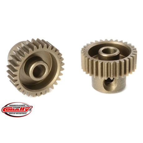 Ocelový tvrzený pastorek 30 zubů (modul 64DP)