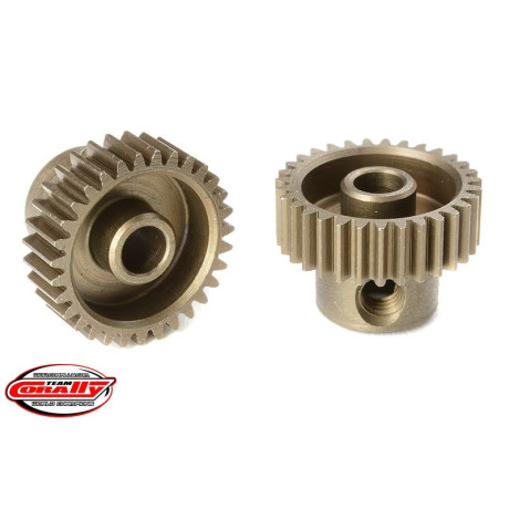 Ocelový tvrzený pastorek 31 zubů (modul 64DP)