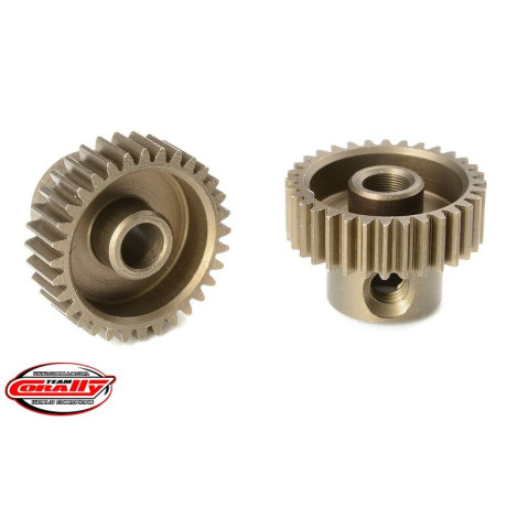 Ocelový tvrzený pastorek 32 zubů (modul 64DP)