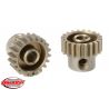 Rövid változat, anyaga edzett acél, 20 fog, fogmodul 48DP. 3,17 mm (1/8 in) átmérőjű motortengelyhez.                                                                                                                                  A TEAM CORALLY fogaskerekek marással készülnek, majd edzettek a nagy pontosságú fogaskerekek biztosítása érdekében. Minden TEAM CORALLY fogaskerék az EU-ban készül.