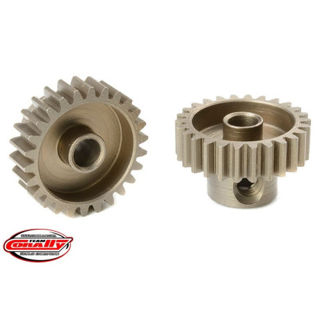 Ocelový tvrzený pastorek 26 zubů (modul 48DP)