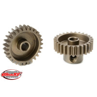 Rövid változat, anyaga edzett acél, 27 fog, fogmodul 48DP. 3,17 mm (1/8 in) átmérőjű motortengelyhez.                                                                                                                                  A TEAM CORALLY fogaskerekek marással készülnek, majd edzettek a nagy pontosságú fogaskerekek biztosítása érdekében. Minden TEAM CORALLY fogaskerék az EU-ban készül.