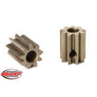 Rövid változat, anyaga edzett acél, 9 fog, fogmodul 0,6M. Motortengely átmérője 3,17 mm (1/8 in).                                                                                                                                  A TEAM CORALLY fogaskerekek marással készülnek, majd edzettek a nagy pontosságú fogaskerekek biztosítása érdekében. Minden TEAM CORALLY fogaskerék az EU-ban készül.