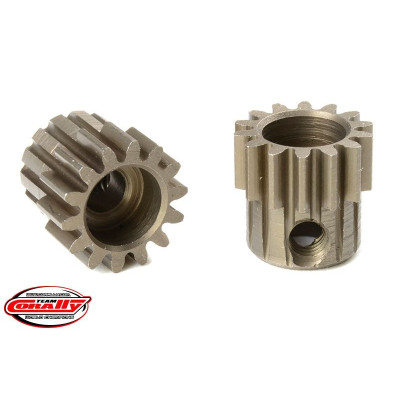 Ocelový tvrzený pastorek 14 zubů (modul 0,6)