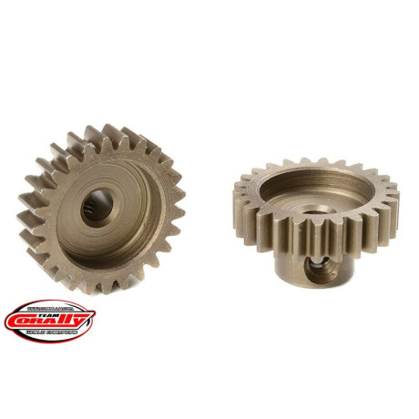 Ocelový tvrzený pastorek 25 zubů (modul 0,6)