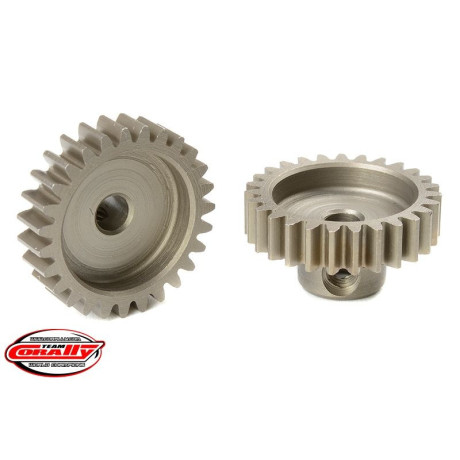 Ocelový tvrzený pastorek 27 zubů (modul 0,6)