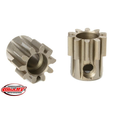 Ocelový tvrzený pastorek 10 zubů (modul M1.0)