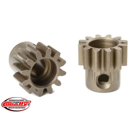 Ocelový tvrzený pastorek 12 zubů (modul M1.0)