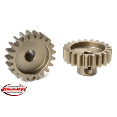 Ocelový tvrzený pastorek 21 zubů (modul M1.0)