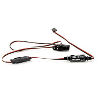 Telemetrikus mágneses sebességérzékelő, mérési tartomány 360 - 100 000 fordulat/perc. Csatlakozás az S.BUS2 buszhoz. Teljes hossza 255 mm, súlya 4,7 g. Tápellátás 3,7-7,4V.