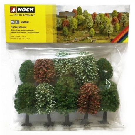 Jarné stromy, 5-9 cm (10 ks)  NO26906