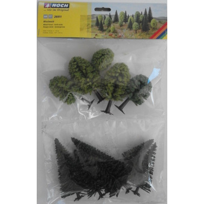 Zmiešané lesné stromy, 10 ks, 5 - 14 cm  NO26911